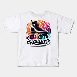 Roller skates Kids T-Shirt